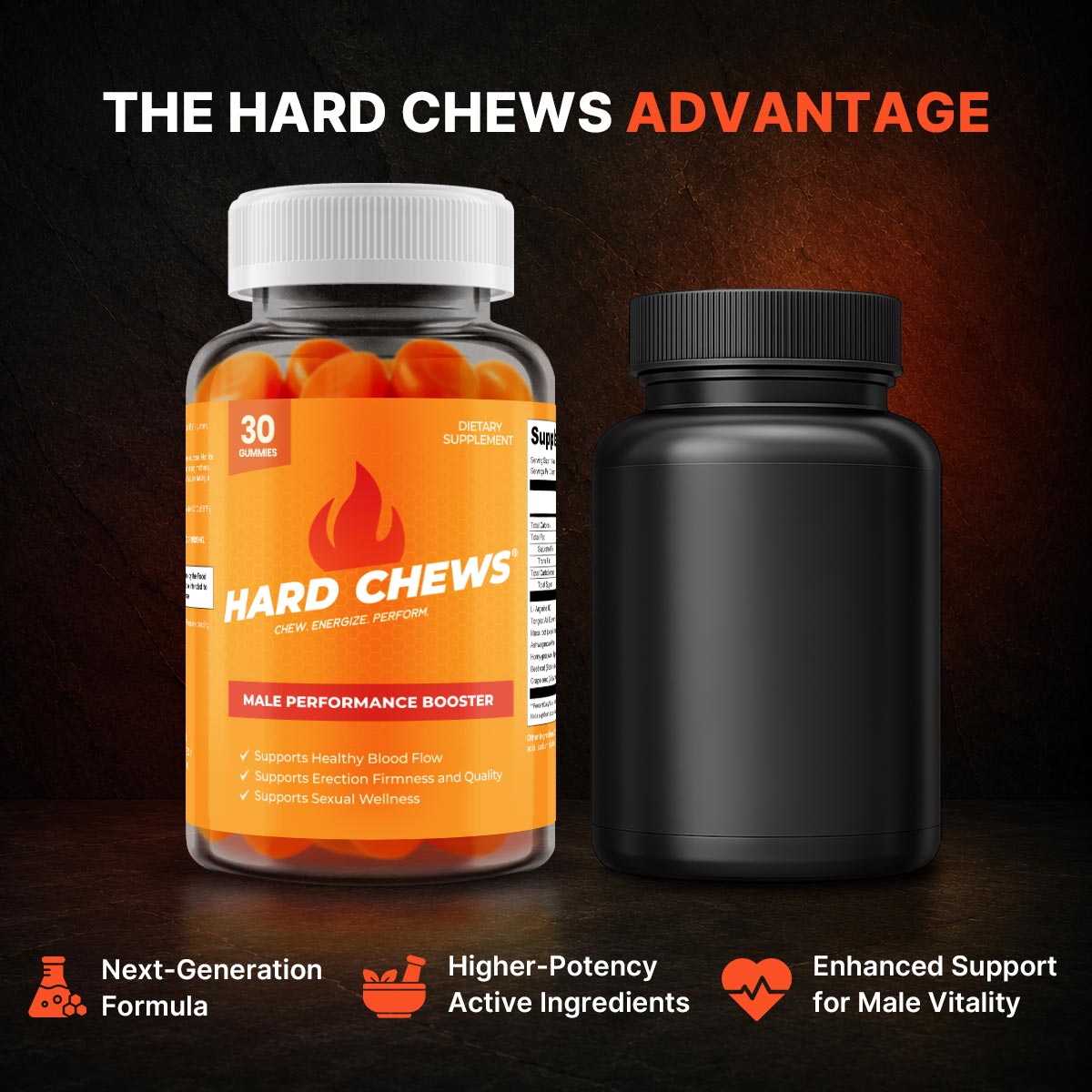 HARD CHEWS® - Performance Gummies (7-in-1 Support)