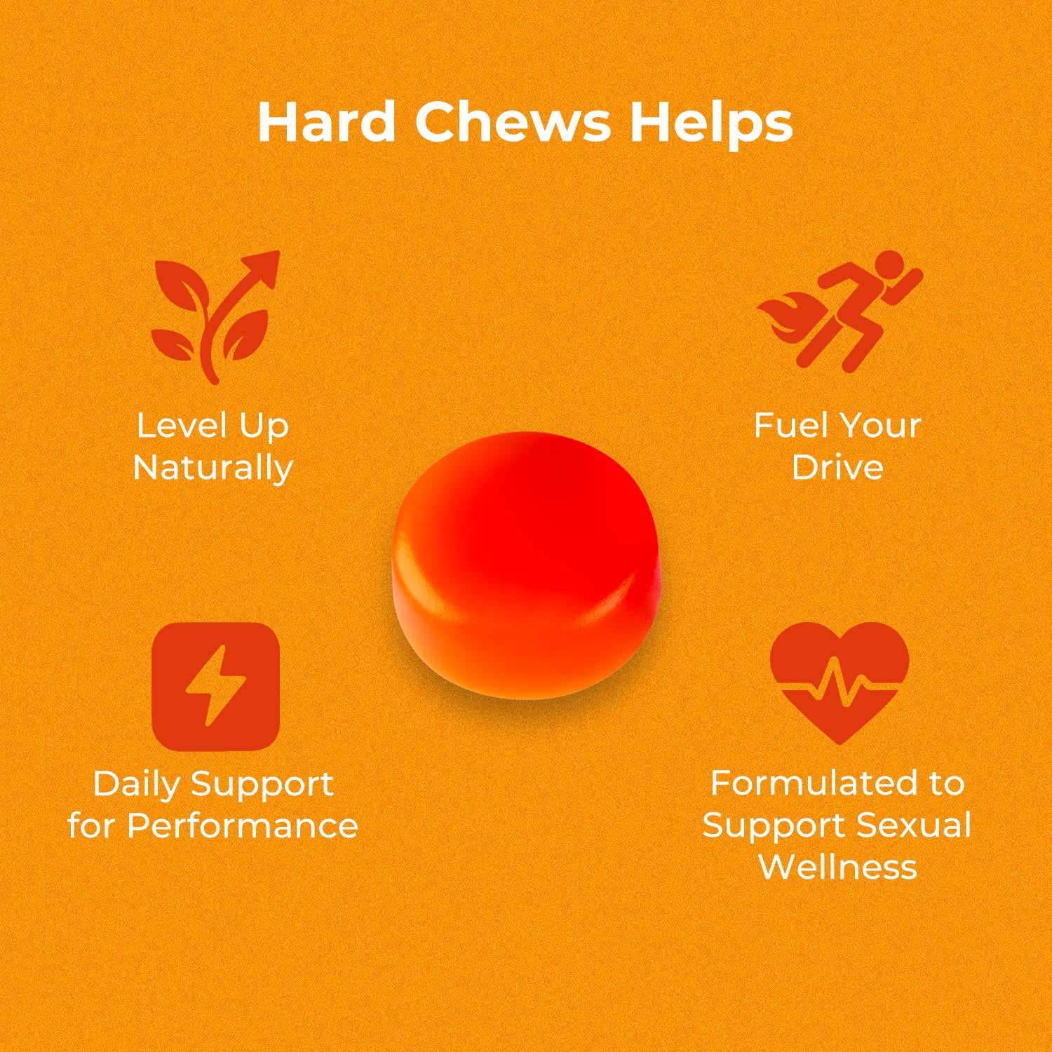 HARD CHEWS® - Male Performance Gummies